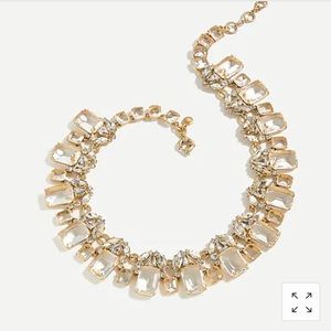J. Crew Cluster Stone Necklace
